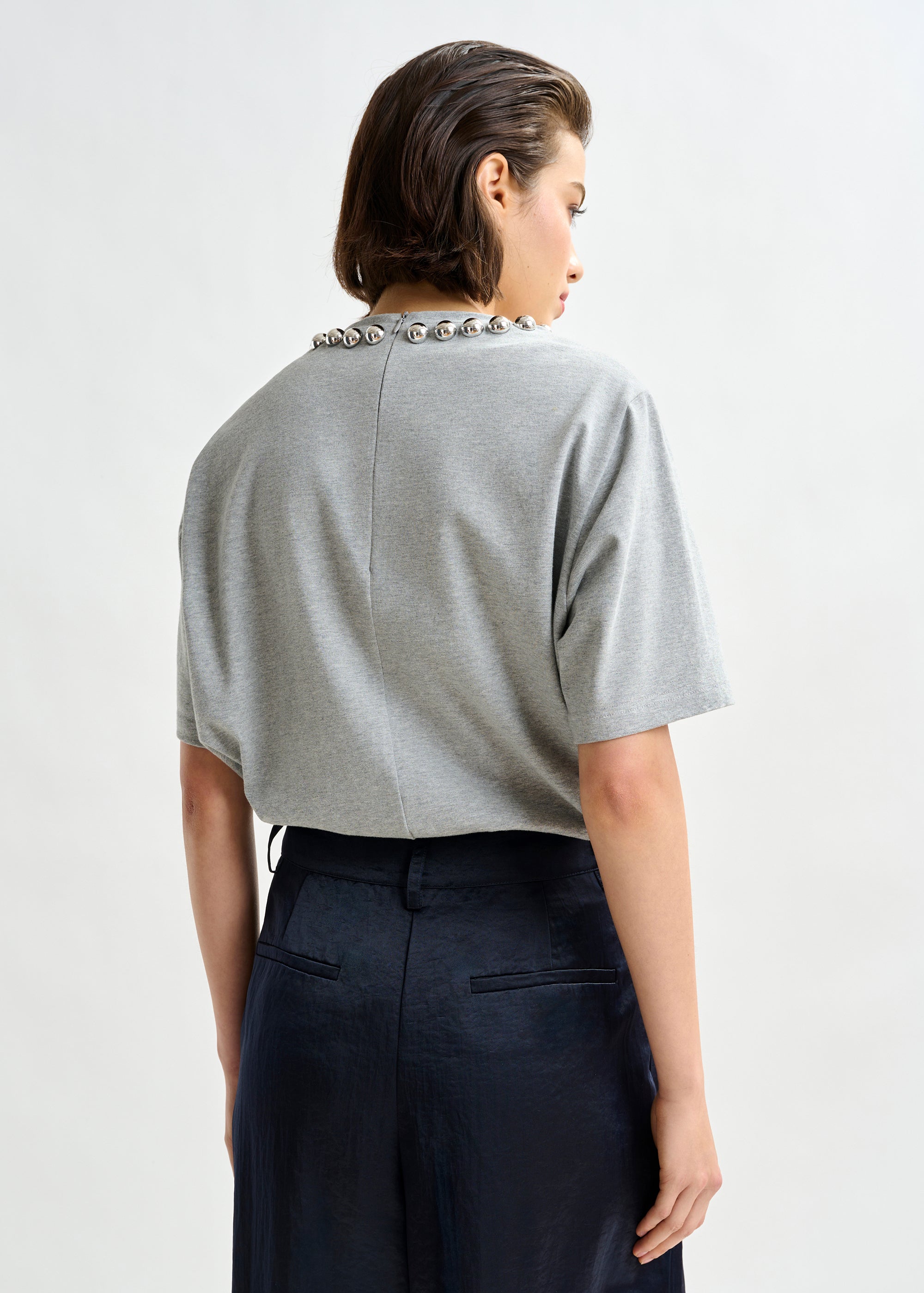 ESSENTIEL ANTWERP INTENSO GREY T-SHIRT 225