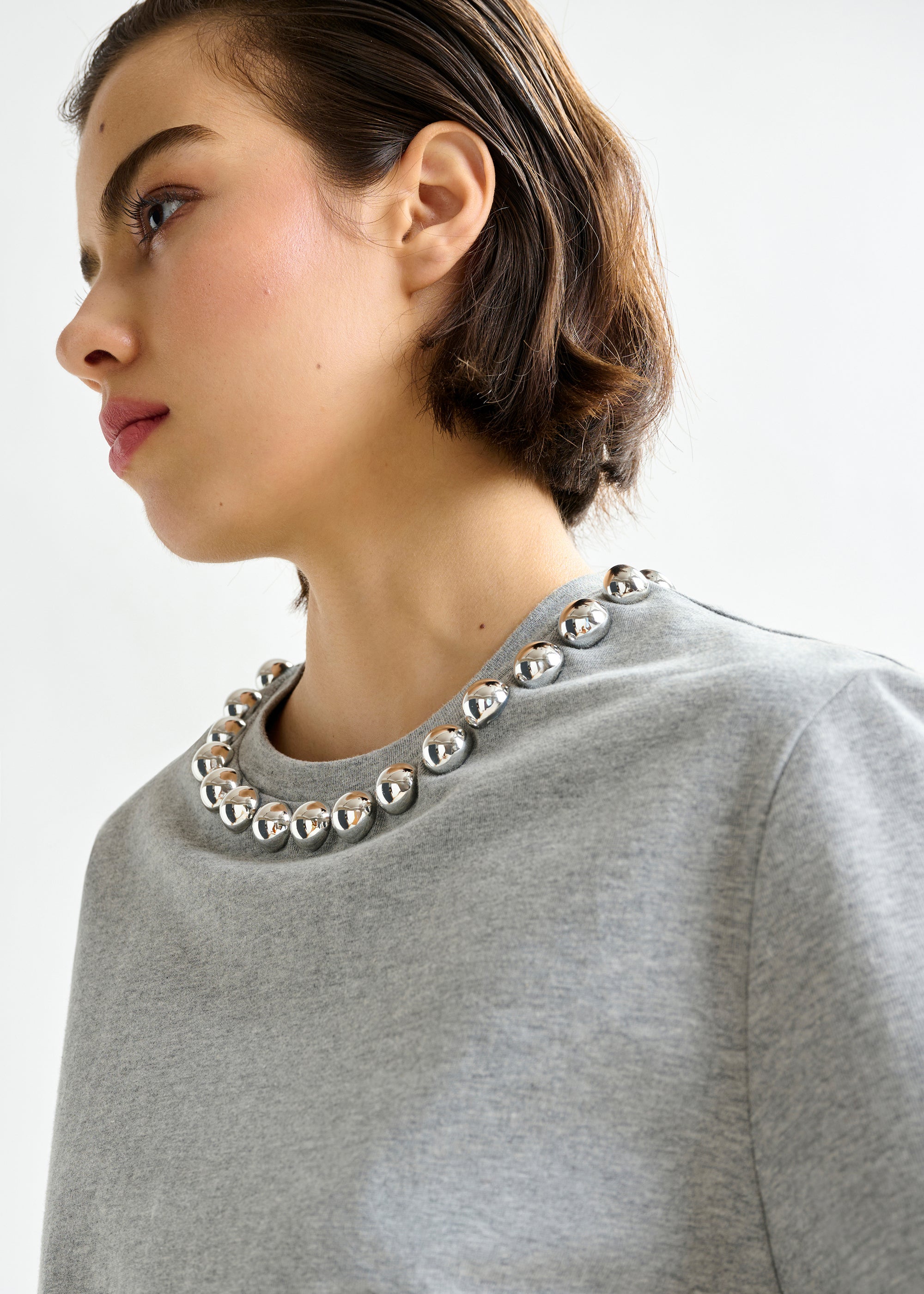 ESSENTIEL ANTWERP INTENSO GREY T-SHIRT 225