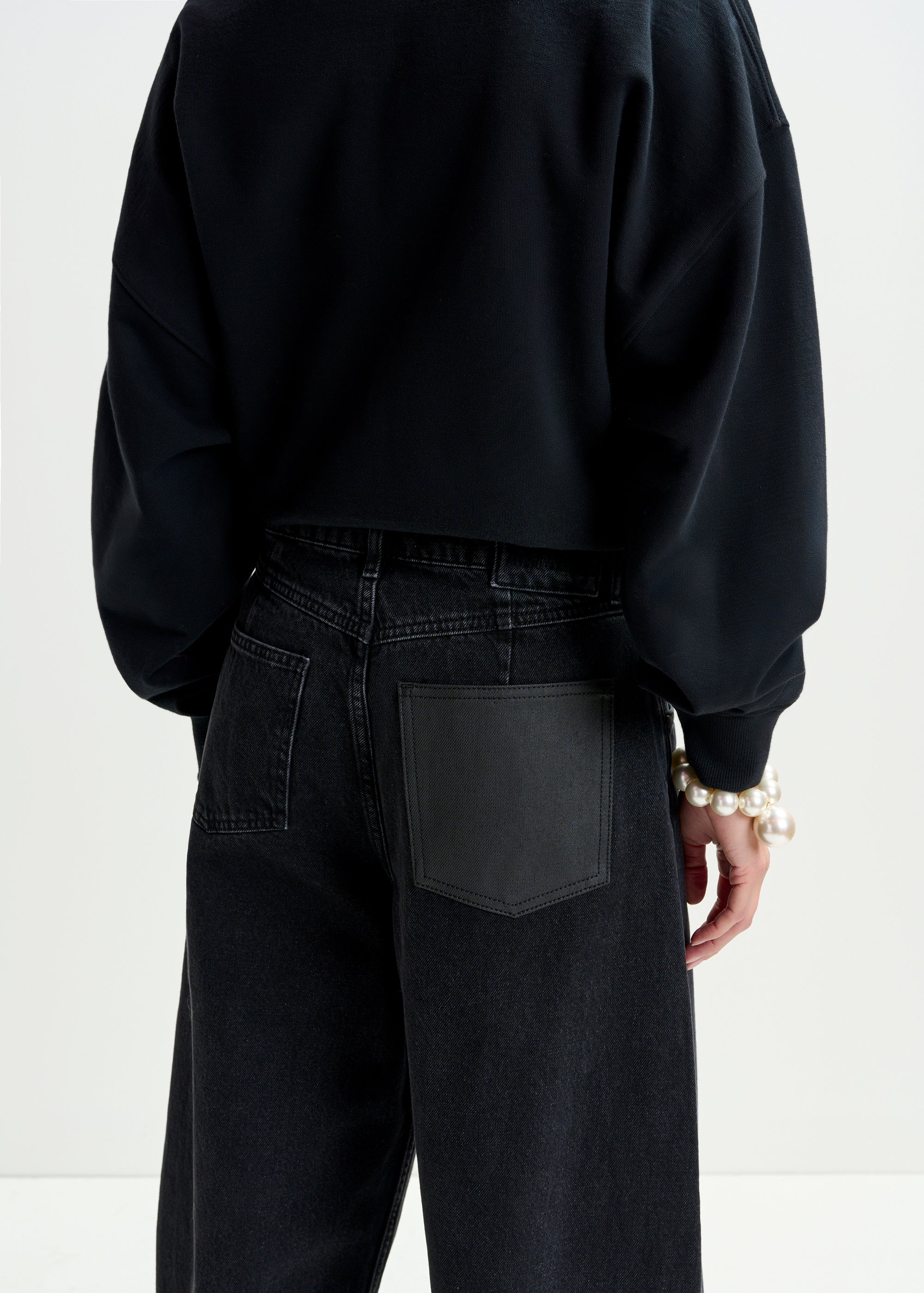 ESSENTIEL ANTWERP INTERSTELLAR BLACK JEANS 225