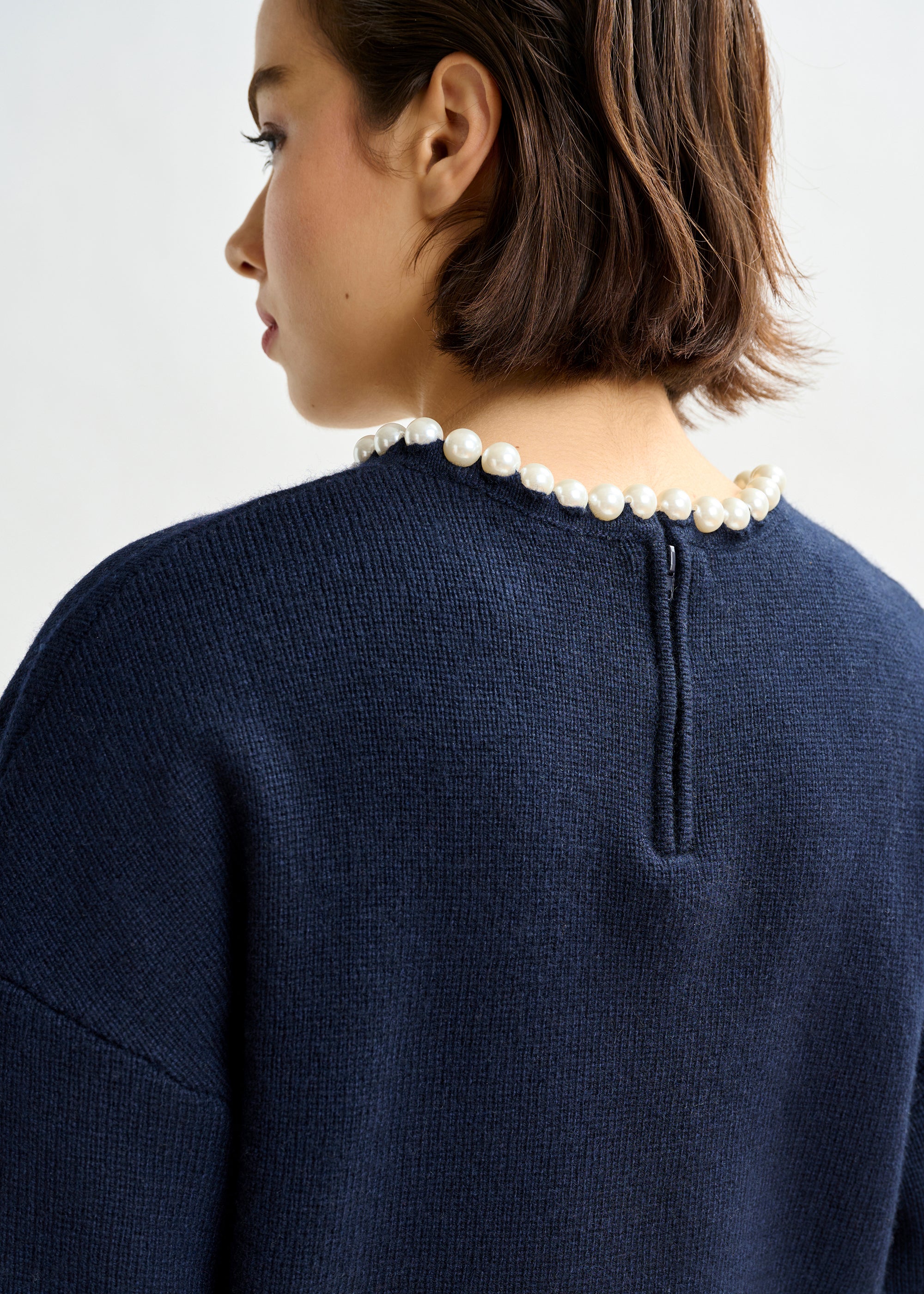 ESSENTIEL ANTWERP INTI NAVY PULLOVER 225