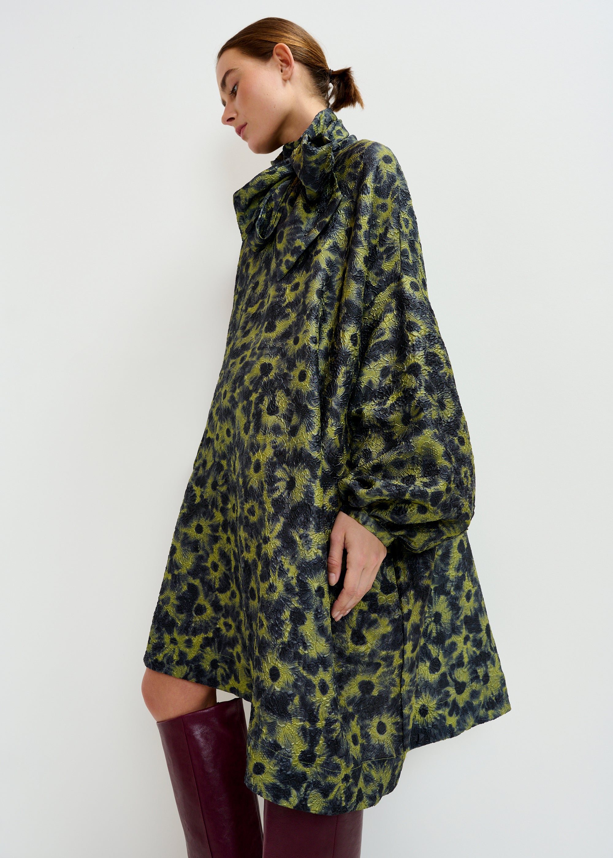 ESSENTIEL ANTWERP IOANNA GREEN DRESS 225