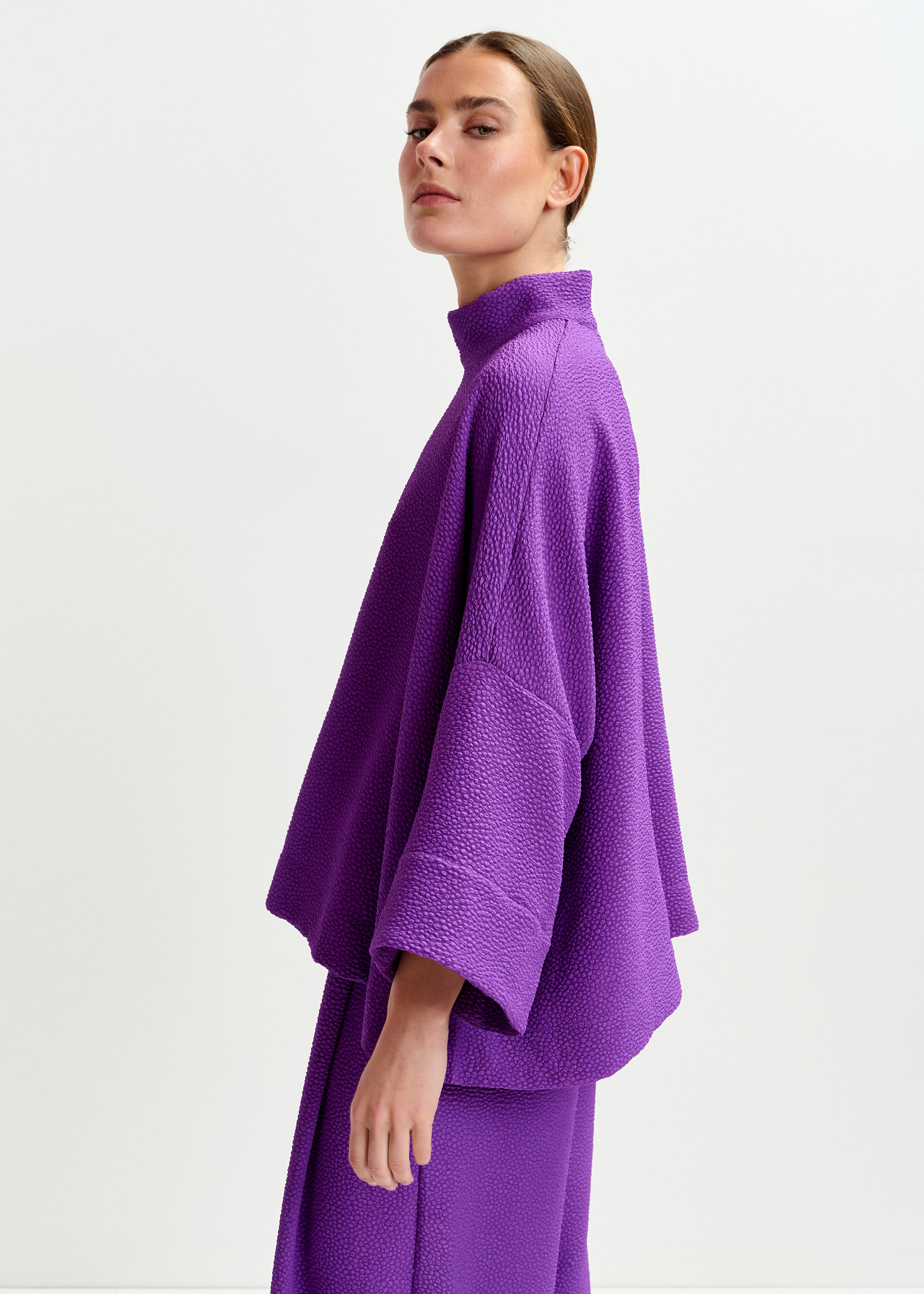 ESSENTIEL ANTWERP ISCRATCH PURPLE TOP 225