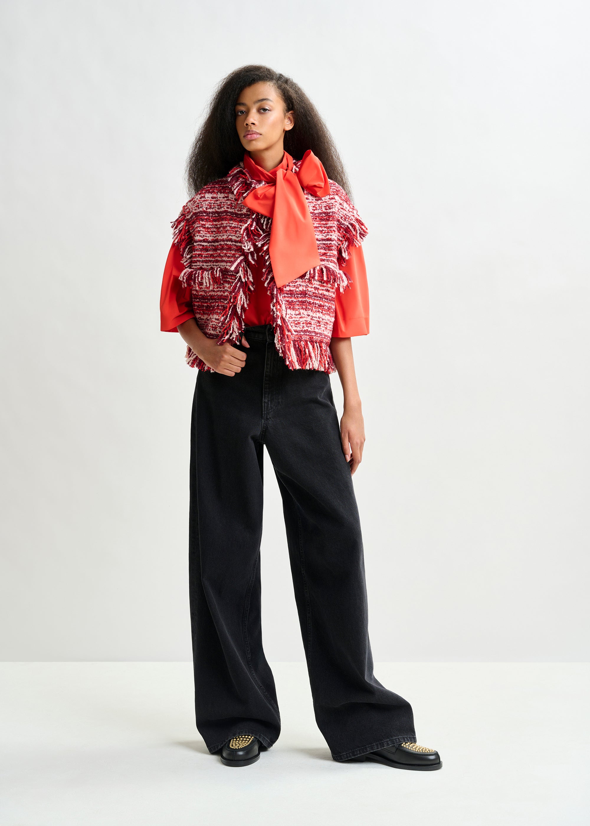 ESSENTIEL ANTWERP ISHANI RED JACKET 225