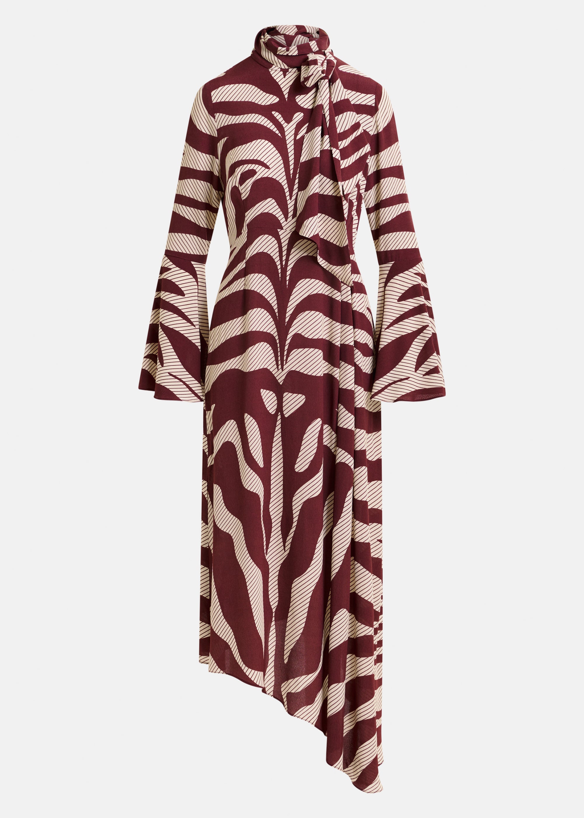 ESSENTIEL ANTWERP ISTRIPE PRINTED DRESS 225
