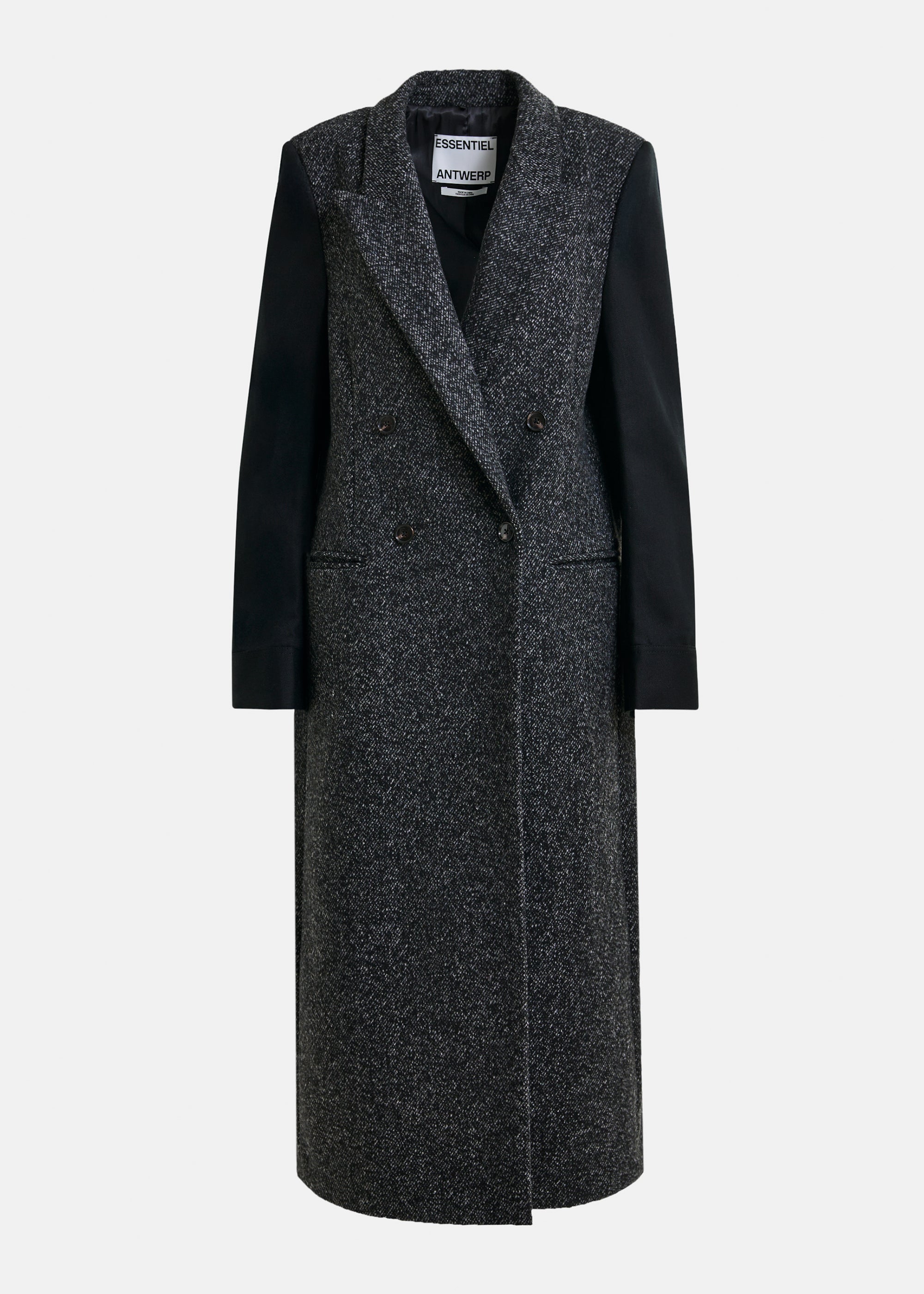 ESSENTIEL ANTWERP IVONA BLACK COAT 225