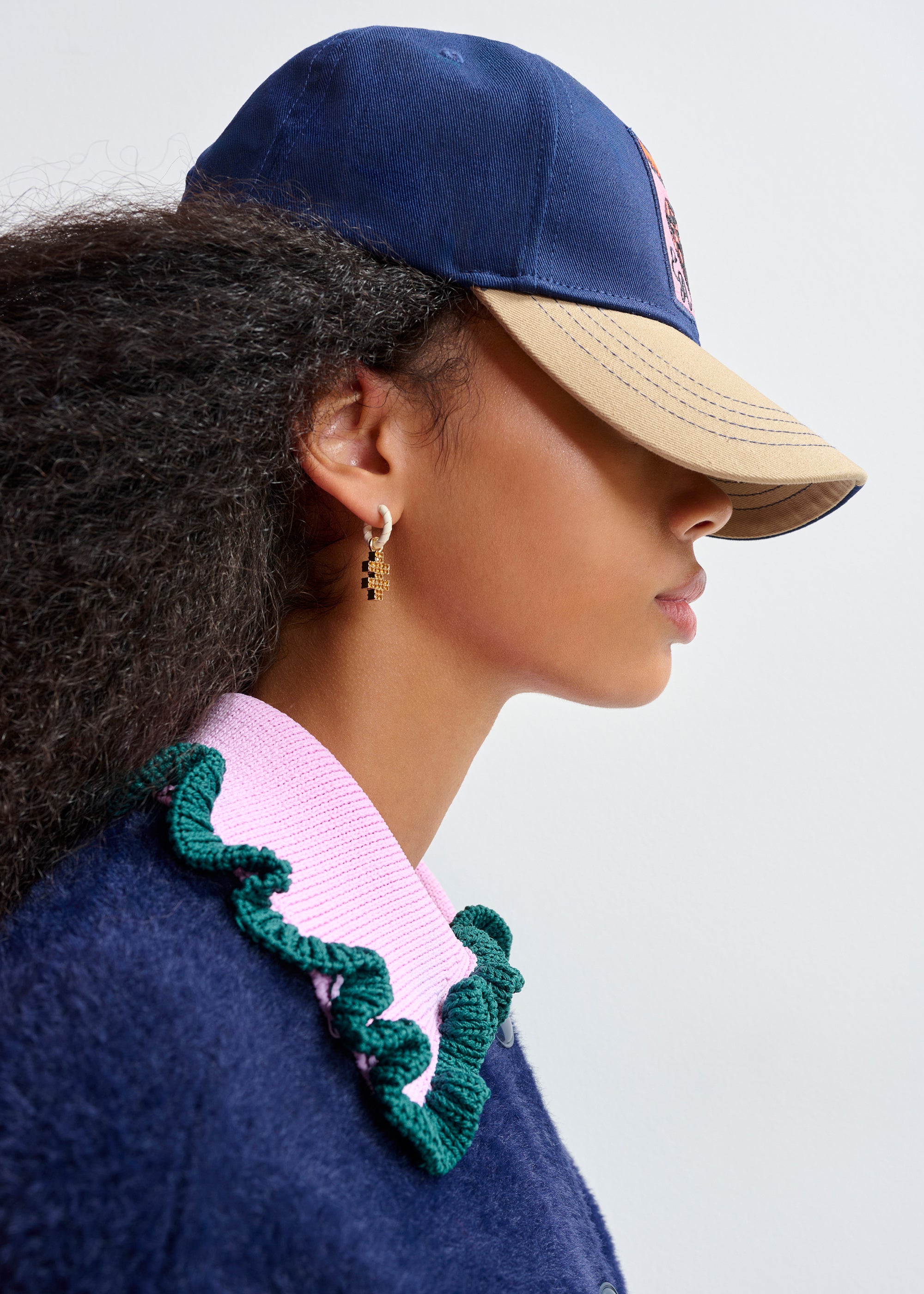 ESSENTIEL ANTWERP JARDENER KNITTED NAVY CARDI 126