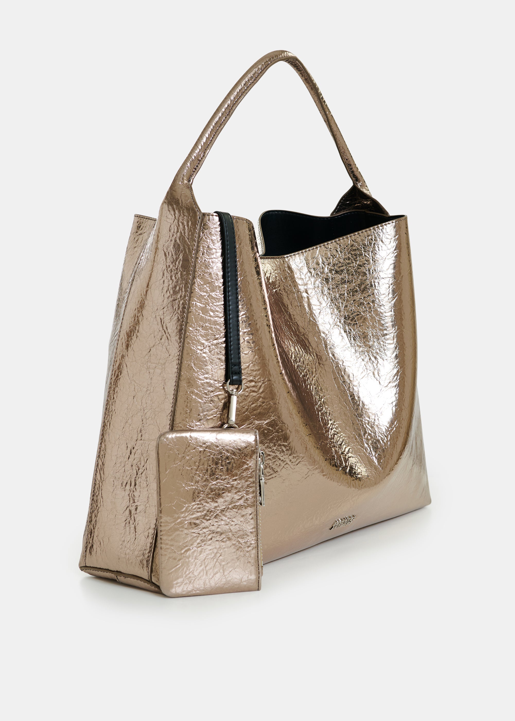 ESSENTIEL ANTWERP JATALIA SHOPPER BAG METALLIC 126
