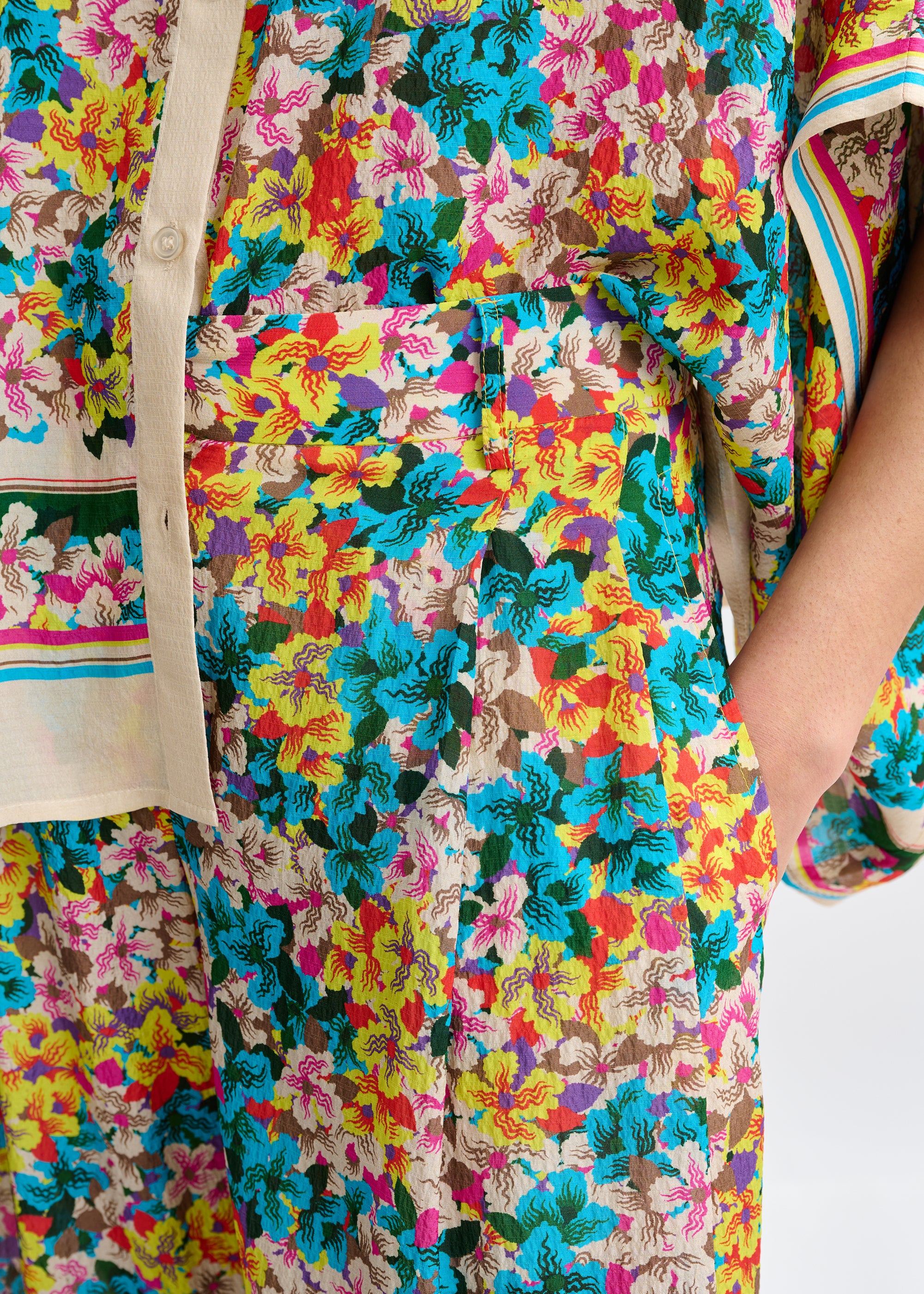 ESSENTIEL ANTWERP JOEK WIDE LEG PANTS LEMON 126