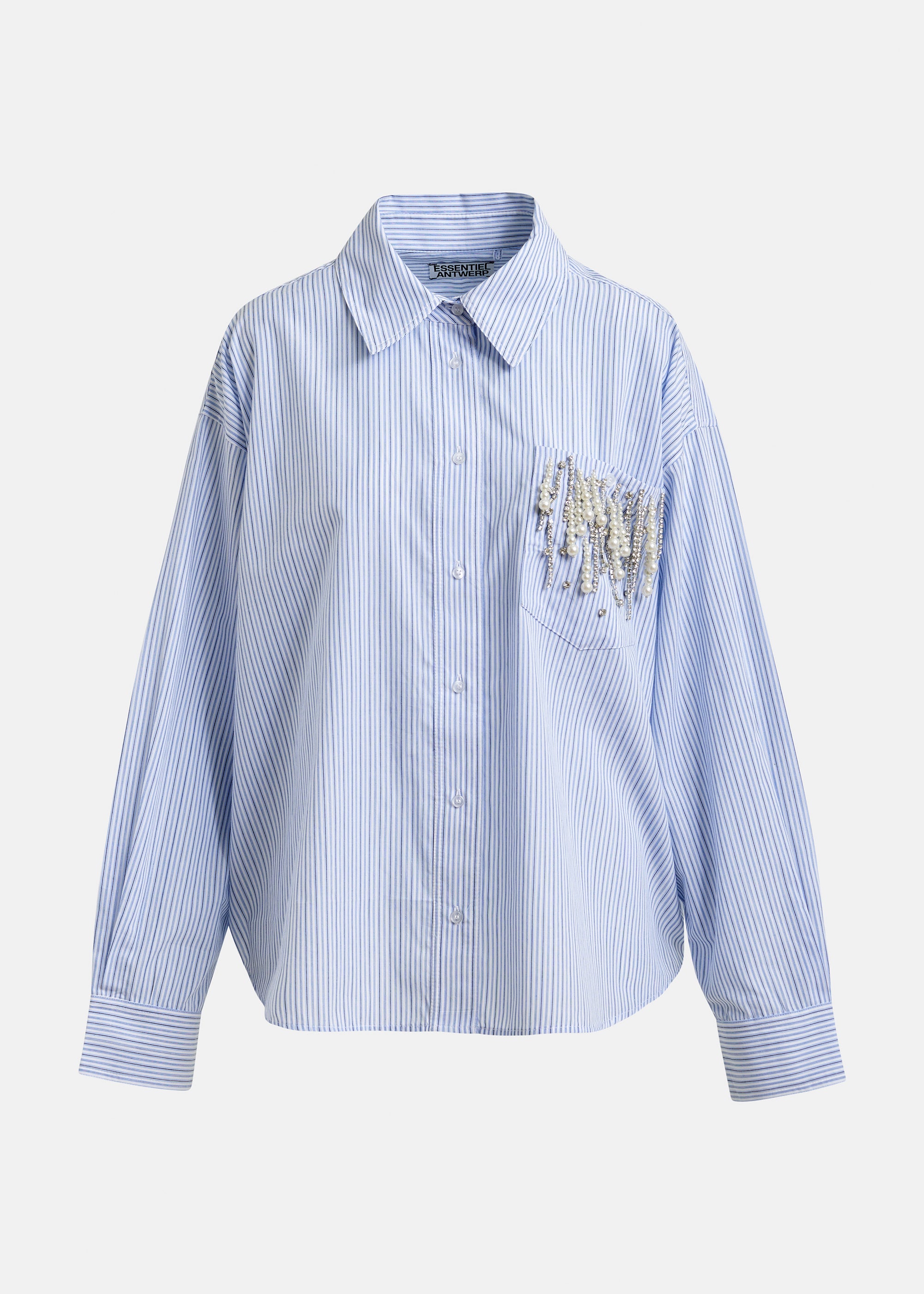 ESSENTIEL ANTWERP JOMMEKE EMBELLISHED SHIRT MULTI 126