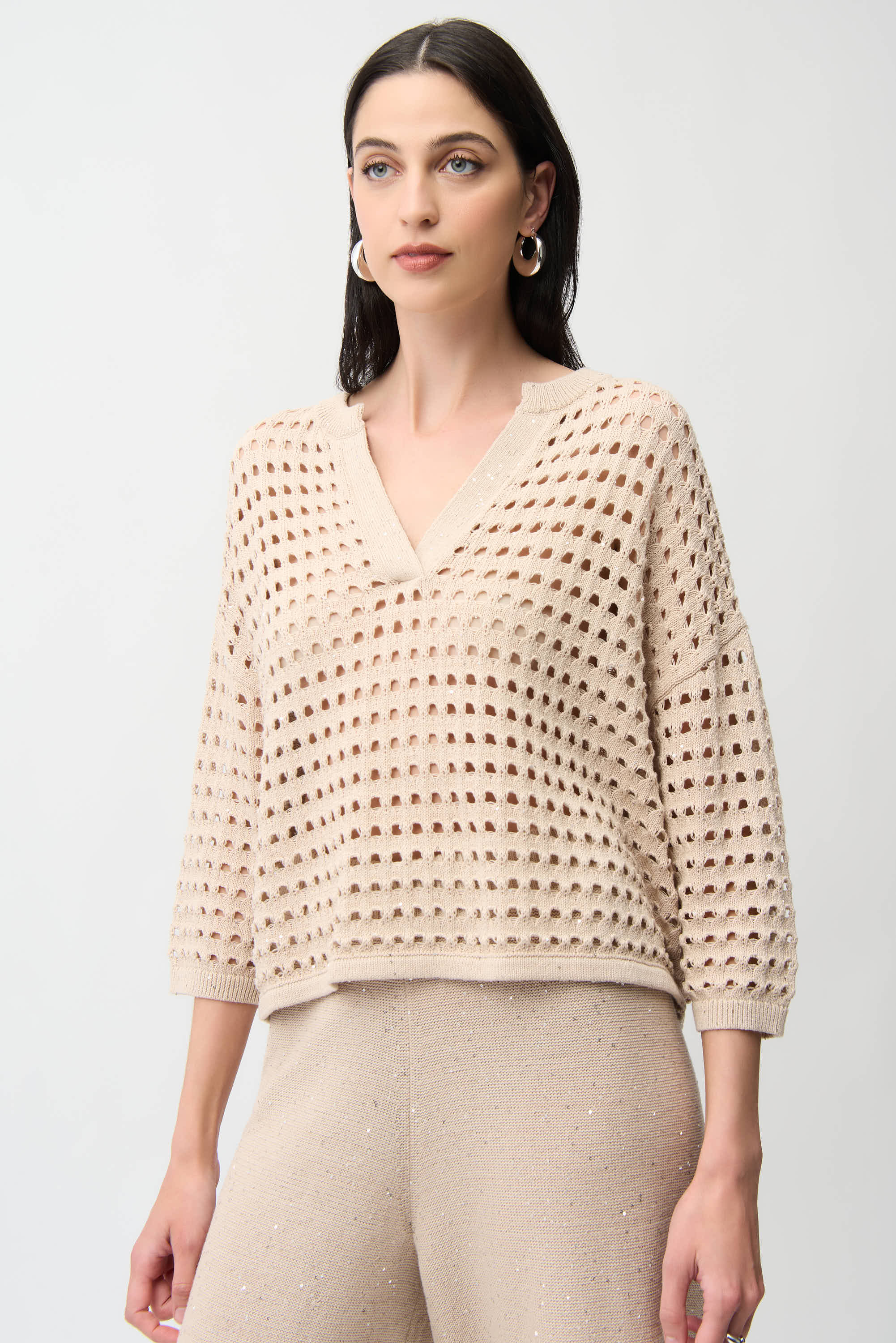 joseph ribkoff beige top 261925 shop macbees killarney ireland 