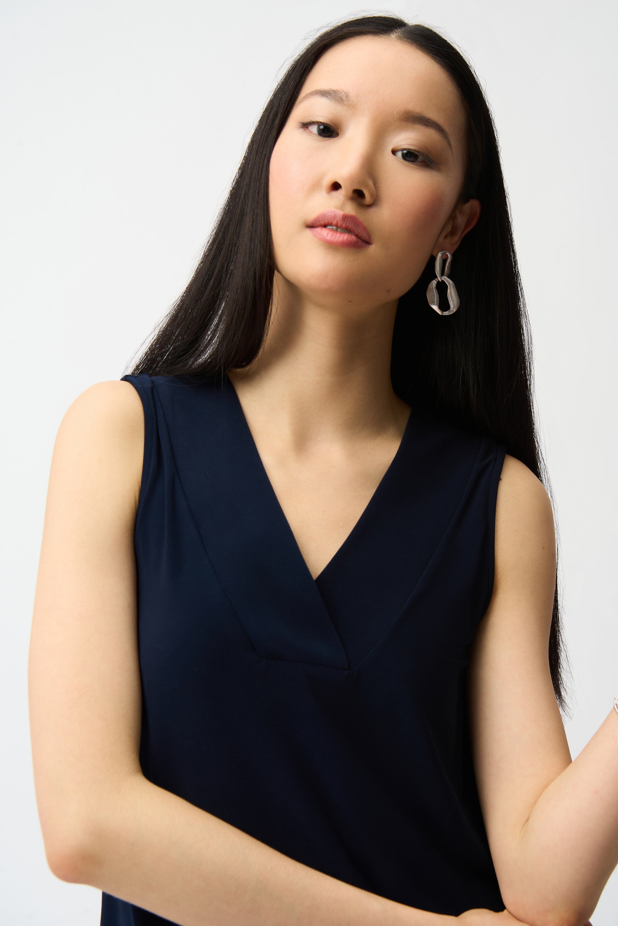 joseph ribkoff top navy 241239S26 shop macbees ireland killarney 