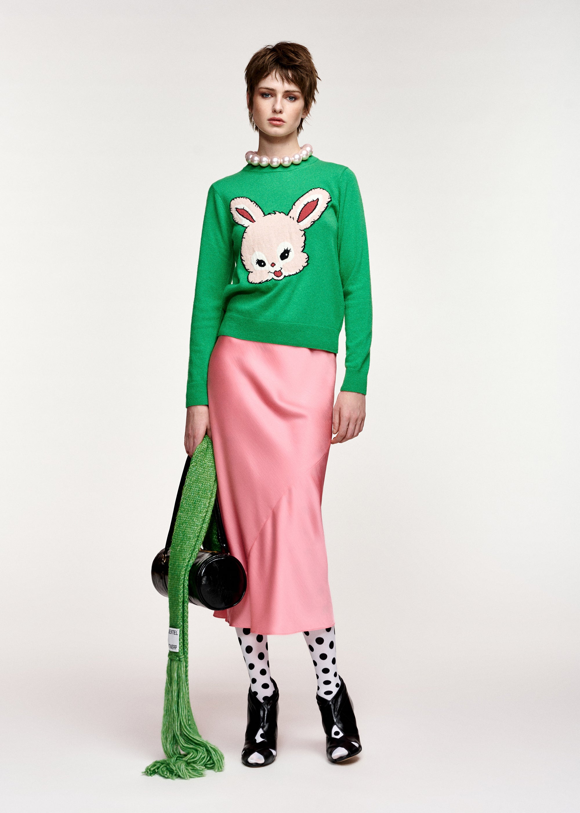 ESSENTIEL ANTWERP MULTI KAPITAL JACQUARD PULLOVER 226