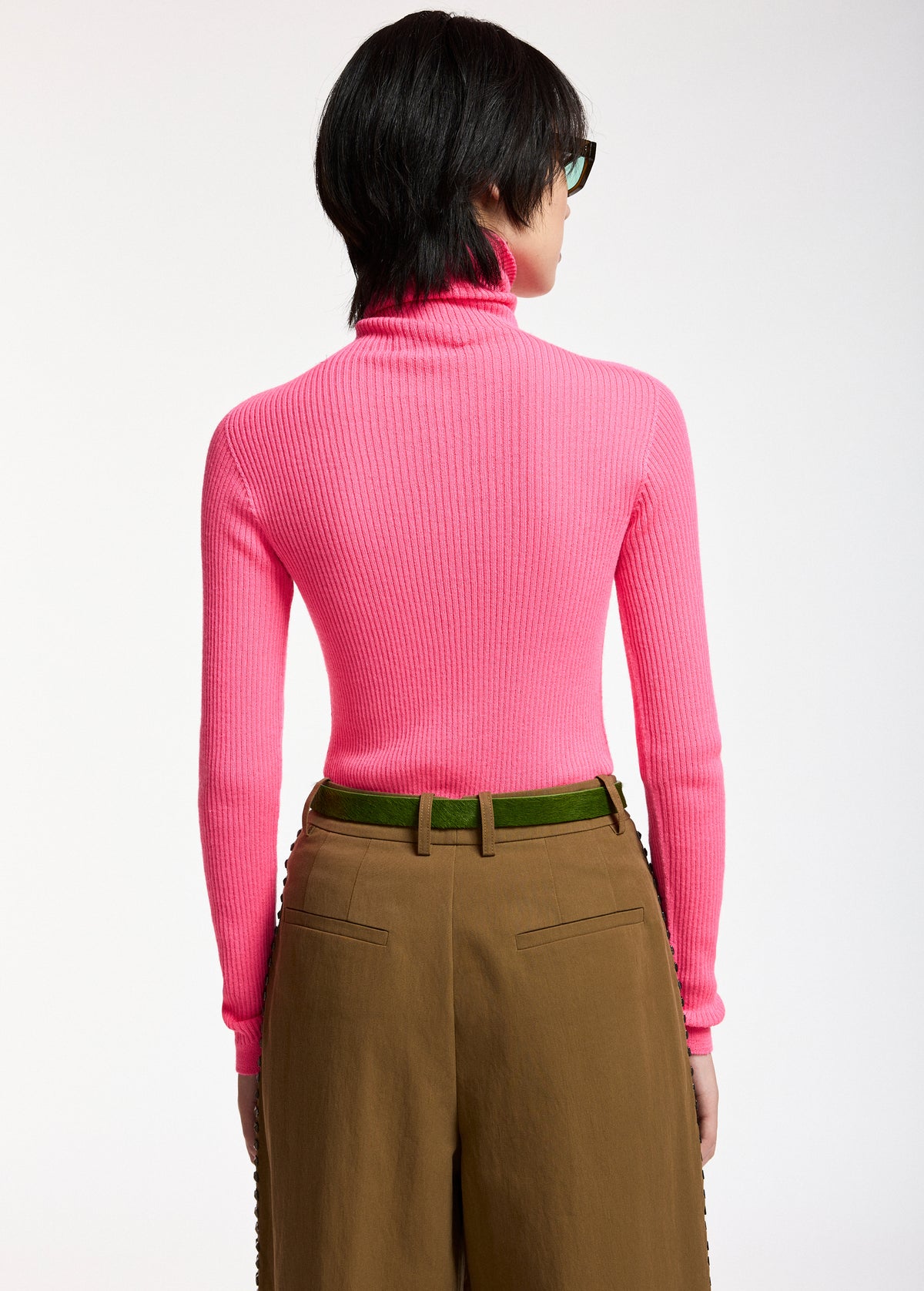 ESSENTIEL ANTWERP PINK KELMUSE2 KNITTED PULLOVER 226