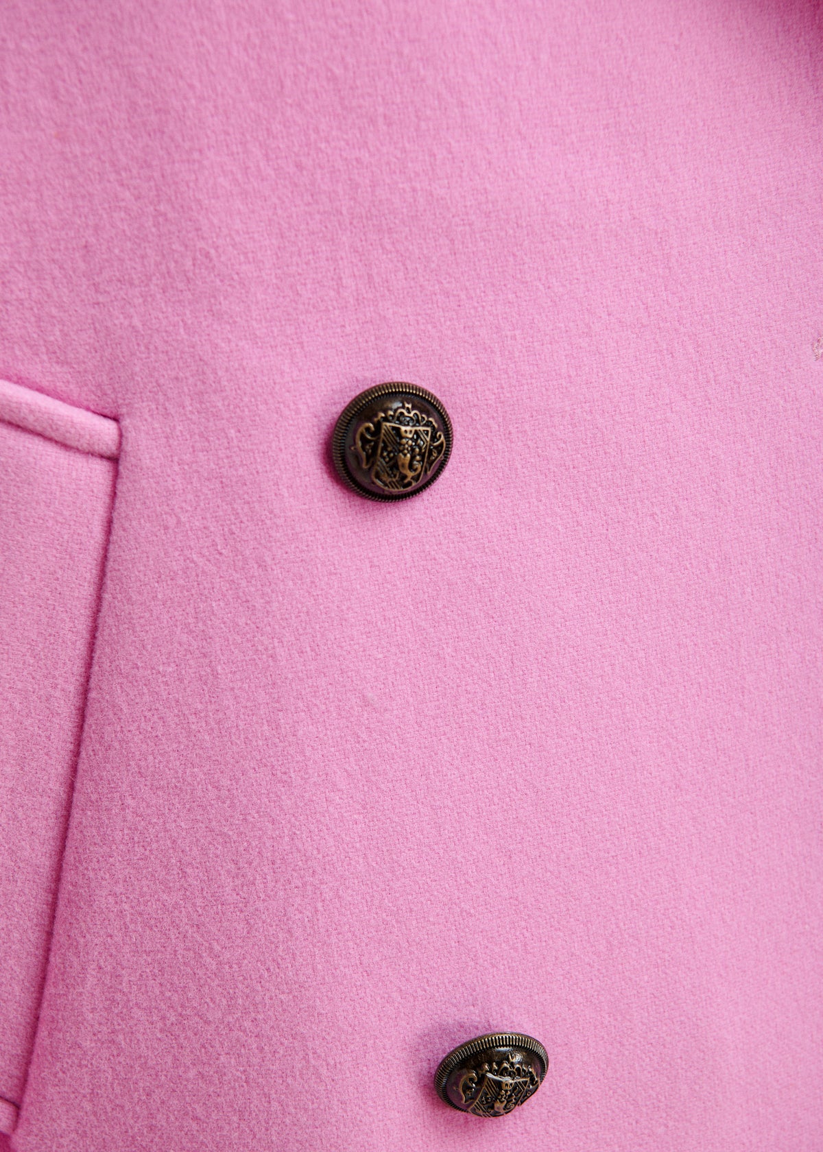 ESSENTIEL ANTWERP PINK KIDNEY OVERSIZED COAT 226