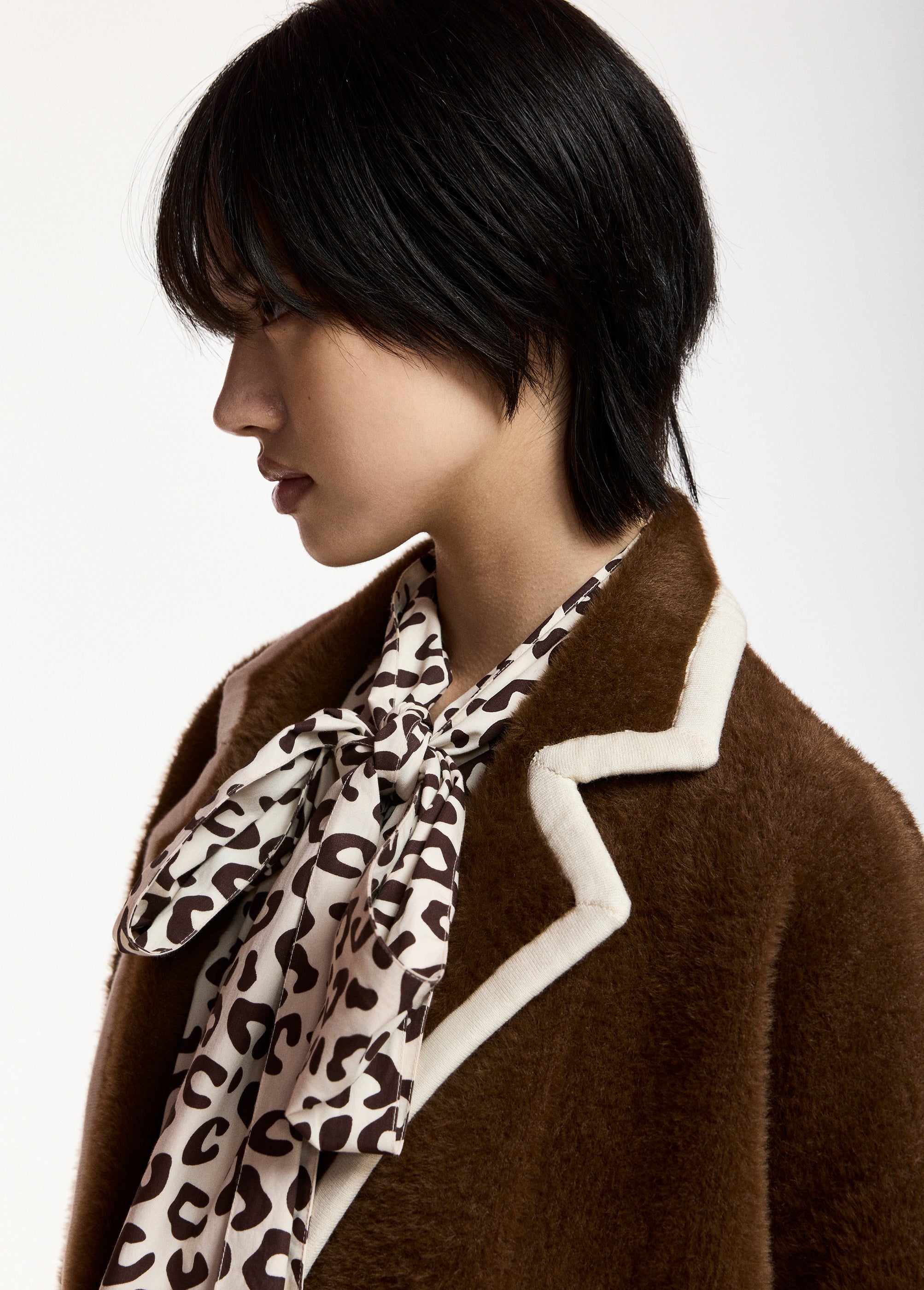 ESSENTIEL ANTWERP MULTI KUGAR CONTRAST CARDIGAN 226