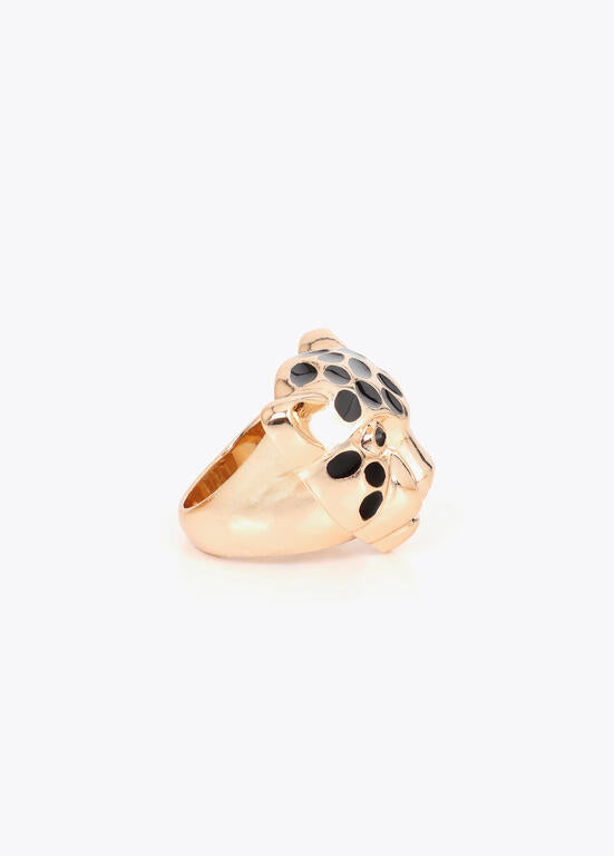 LOLA CASADEMUNT GOLDEN LEOPARD RING 2603025 226