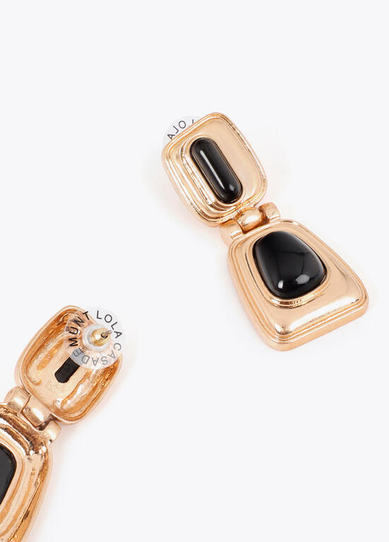 LOLA CASADEMUNT DOUBLE ACRYLIC MEDALLION EARRINGS 2603029 226