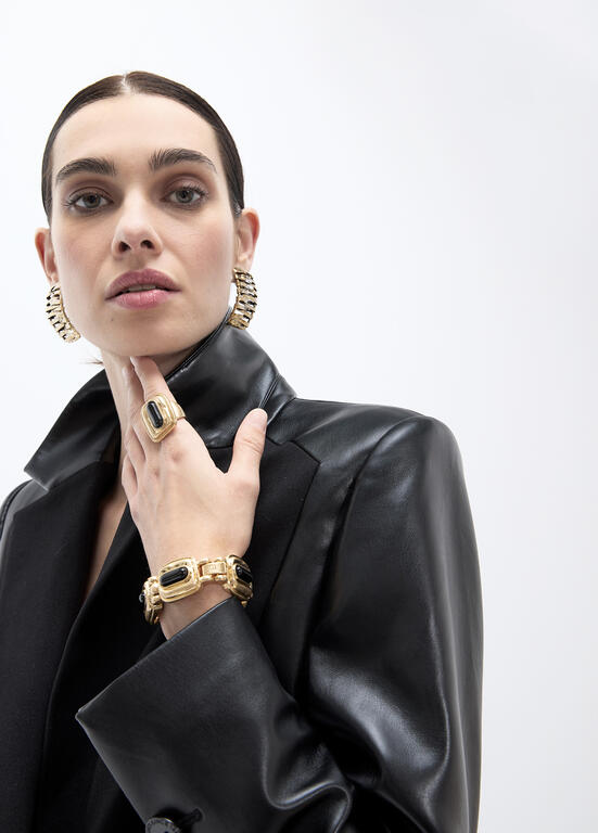 LOLA CASADEMUNT ACRYLIC MEDALLION  BRACELET 2603030 226