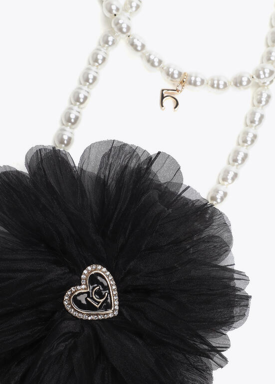LOLA CASADEMUNT DOUBLE STRAND PEARL AND FLOWER NECKLACE 2603040 226E