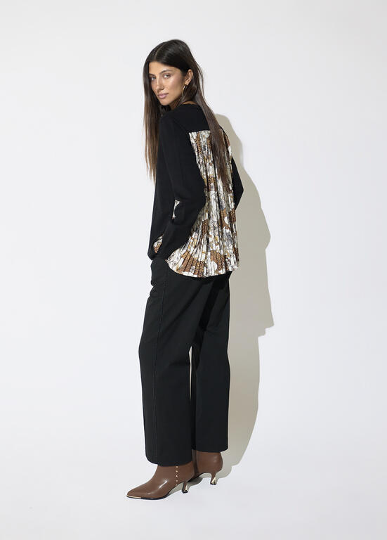 LOLA CASADEMUNT BLACK KNIT LF2611002 226