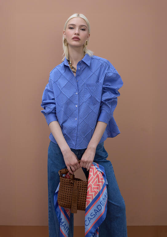 lola casademunt mite blue oversized shirt ms2615020 shop macbees killarney ireland 