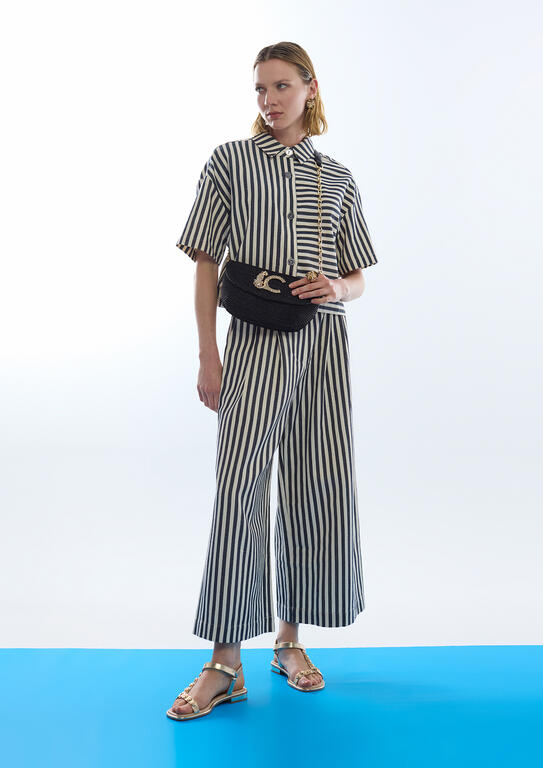 LOLA CASADEMUNT NAVY CULOTTE  LS2614001 126