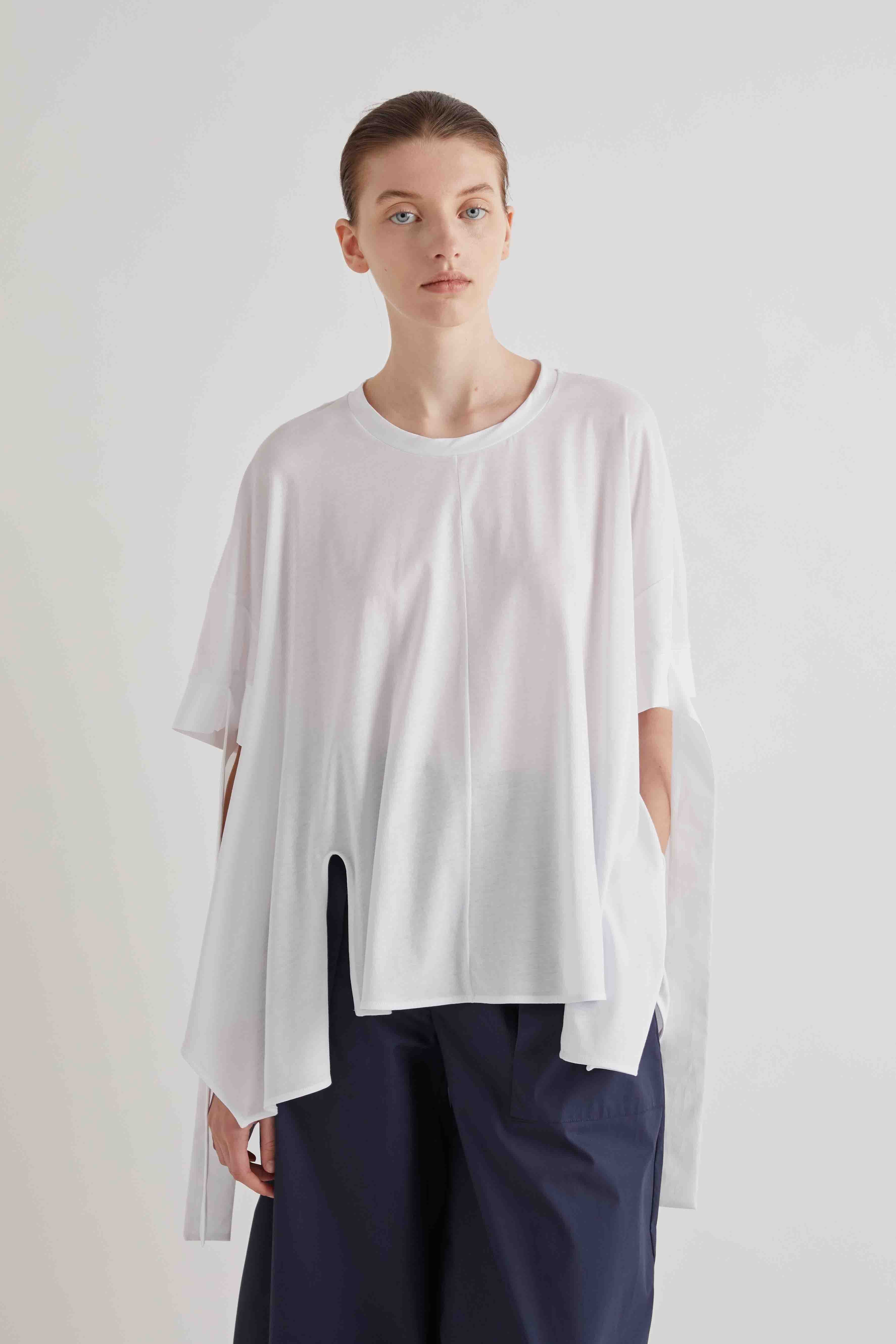 meimej white t-shirt M6PX06 shop macbees killarney ireland 