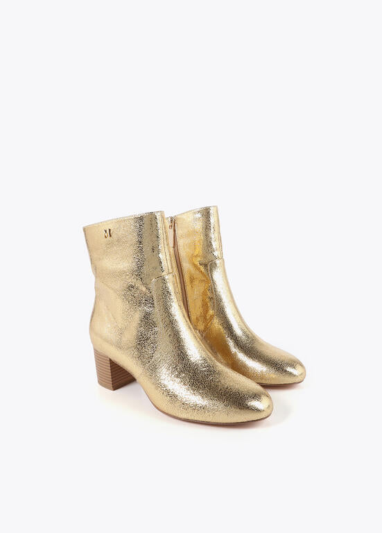 LOLA CASADEMUNT GOLD BOOTS 250005 225