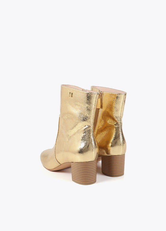 LOLA CASADEMUNT GOLD BOOTS 250005 225