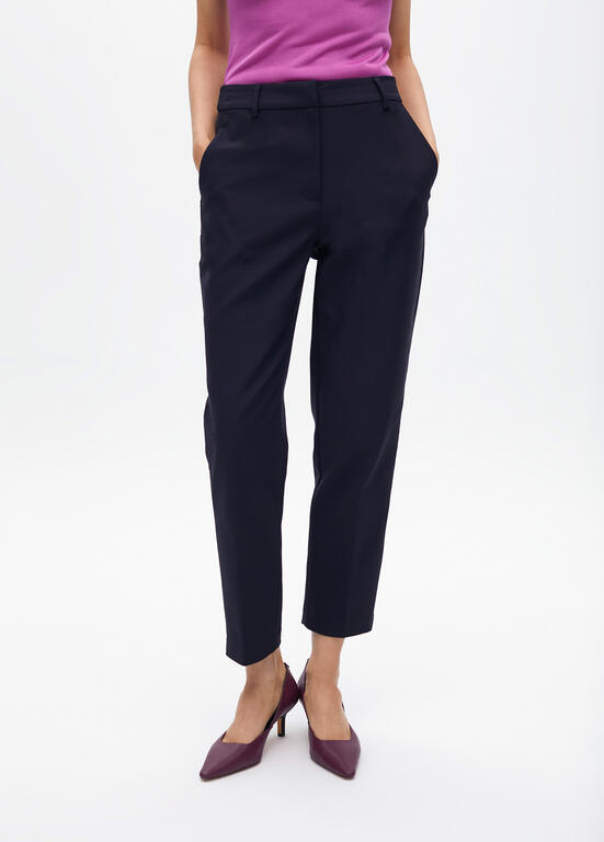 LOLA CASADEMUNT NAVU CHINO TROUSERS 2514010 225