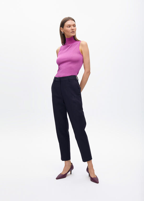 LOLA CASADEMUNT NAVU CHINO TROUSERS 2514010 225