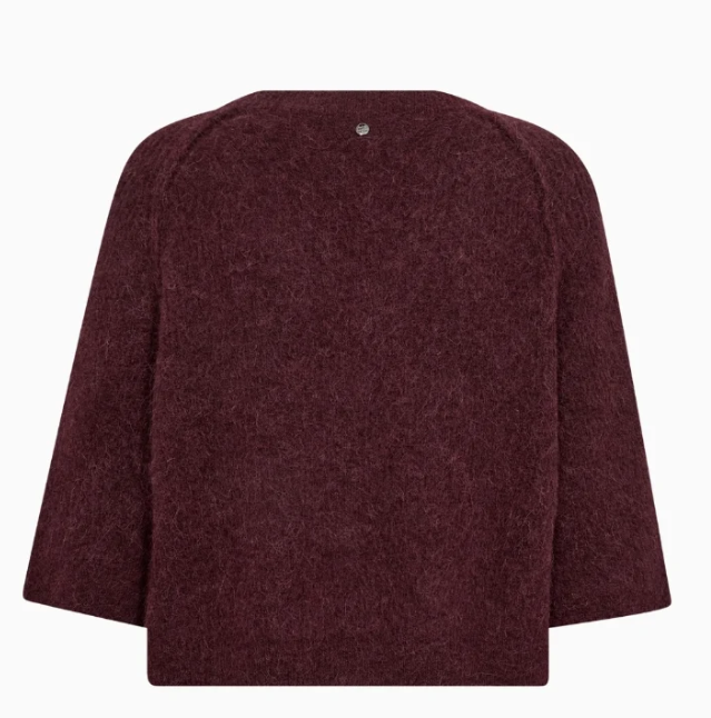 MOS MOSH MMThora Lizet Knit Cardigan brown 180440 226