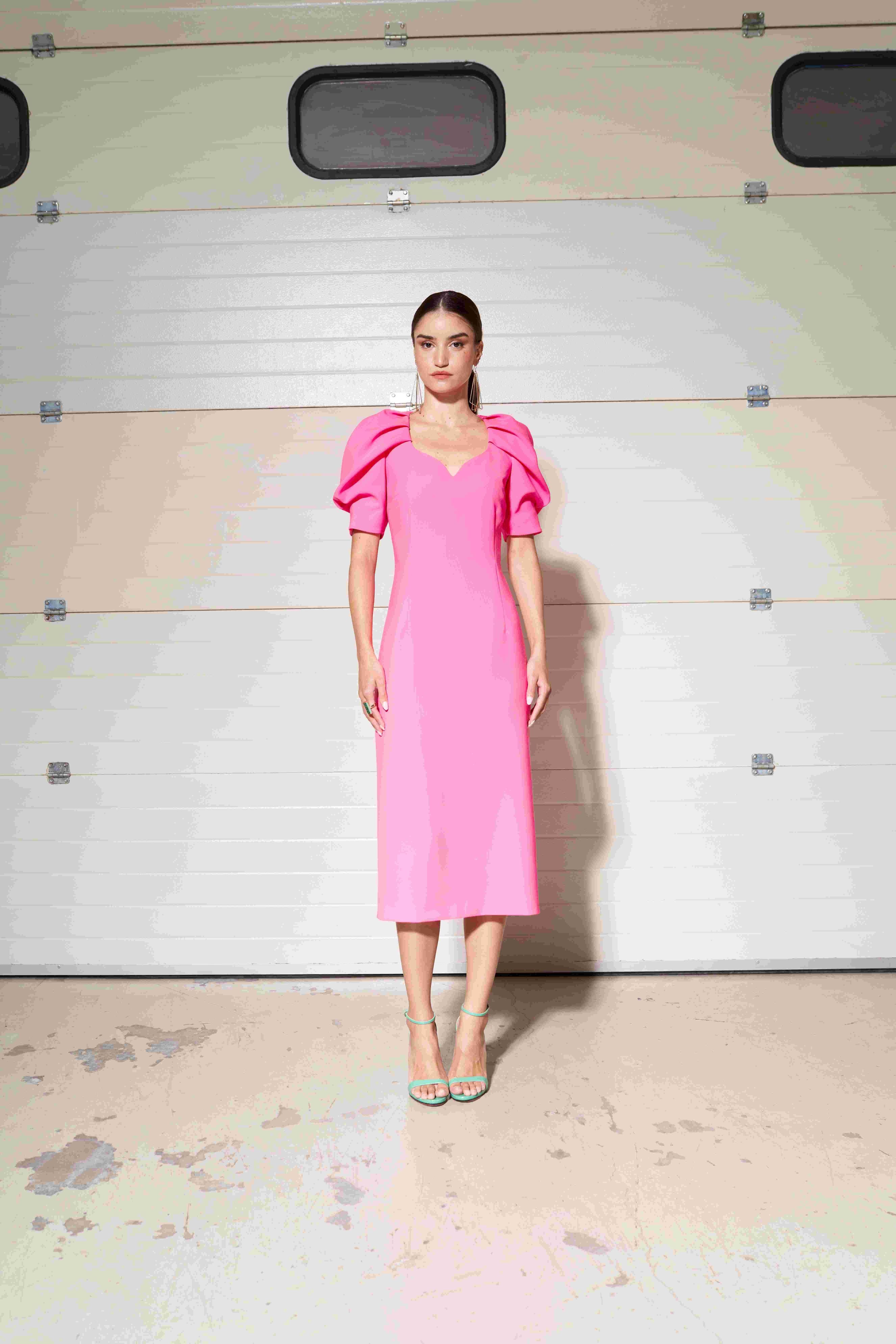 moskada pink neck scoop dress 8112col006Pink shop macbees killarney ireland 