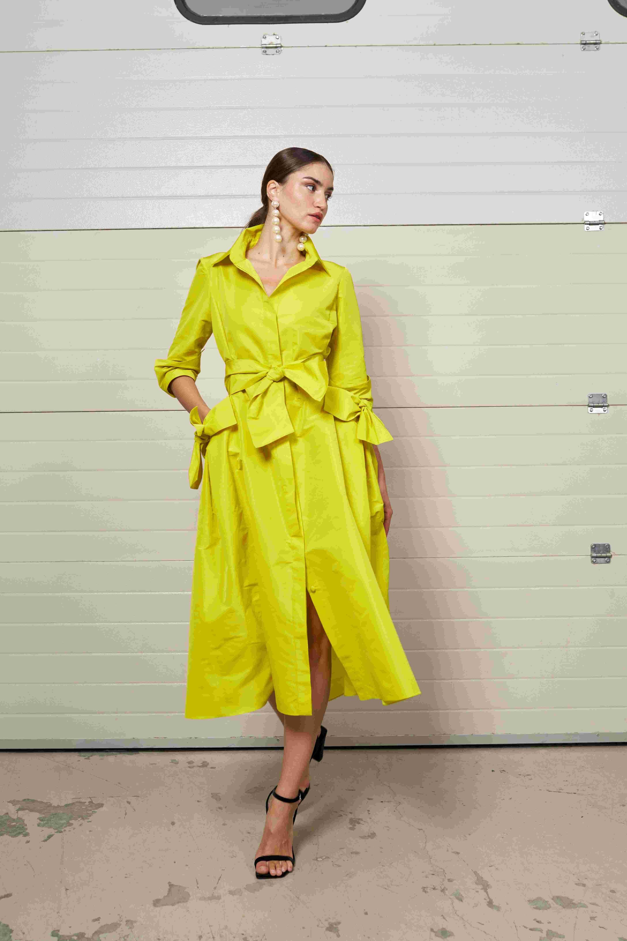 moskada yellow dress 8202col014yellow shop macbees killarney ireland 