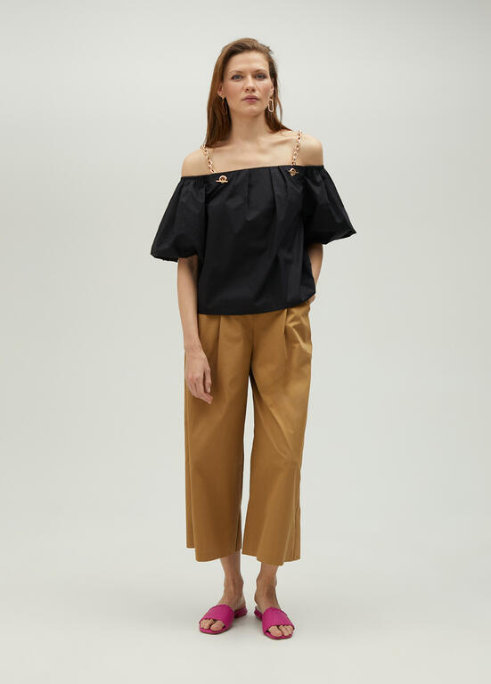 LOLA CASADEMUNT ELASTIC BACK CULOTTES 2514020 125