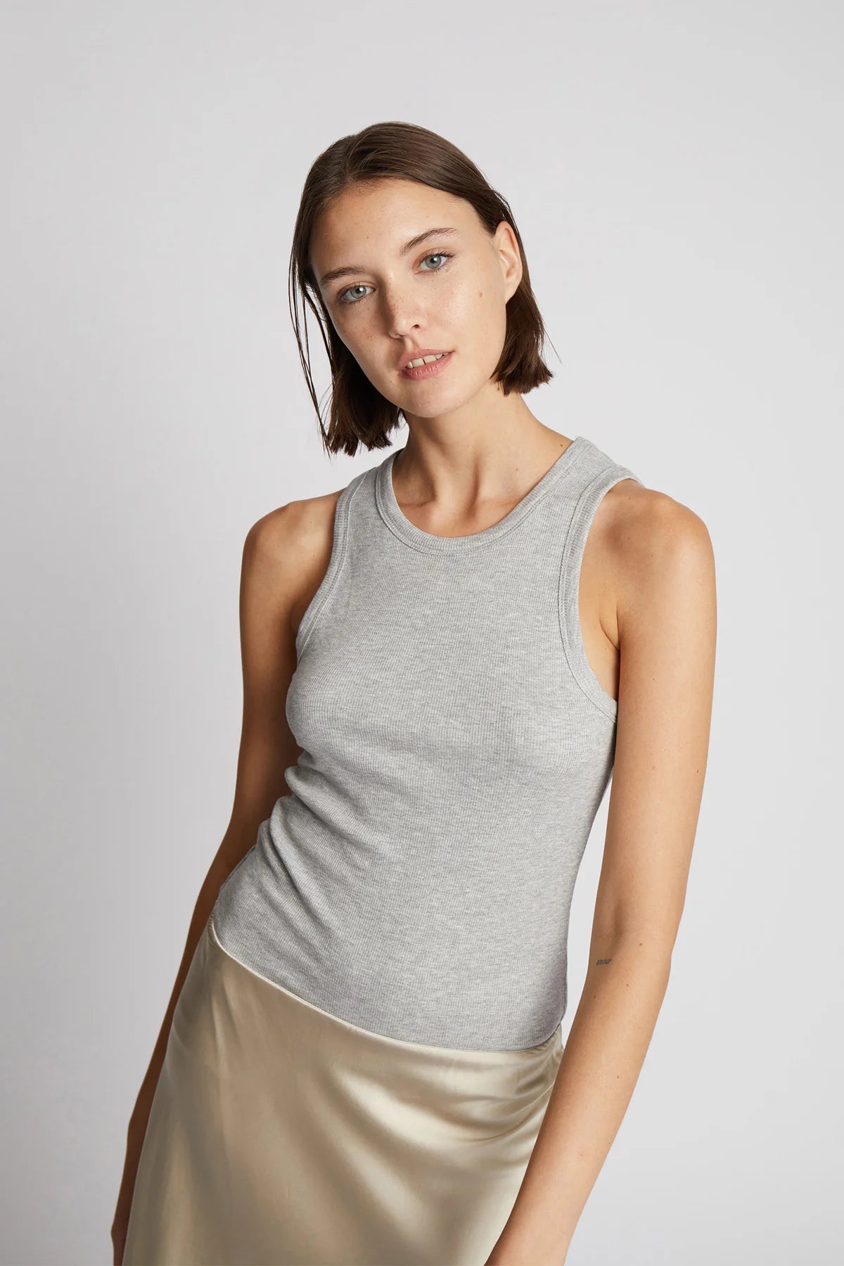 munthe grey tank top stocked at macbees ireland 