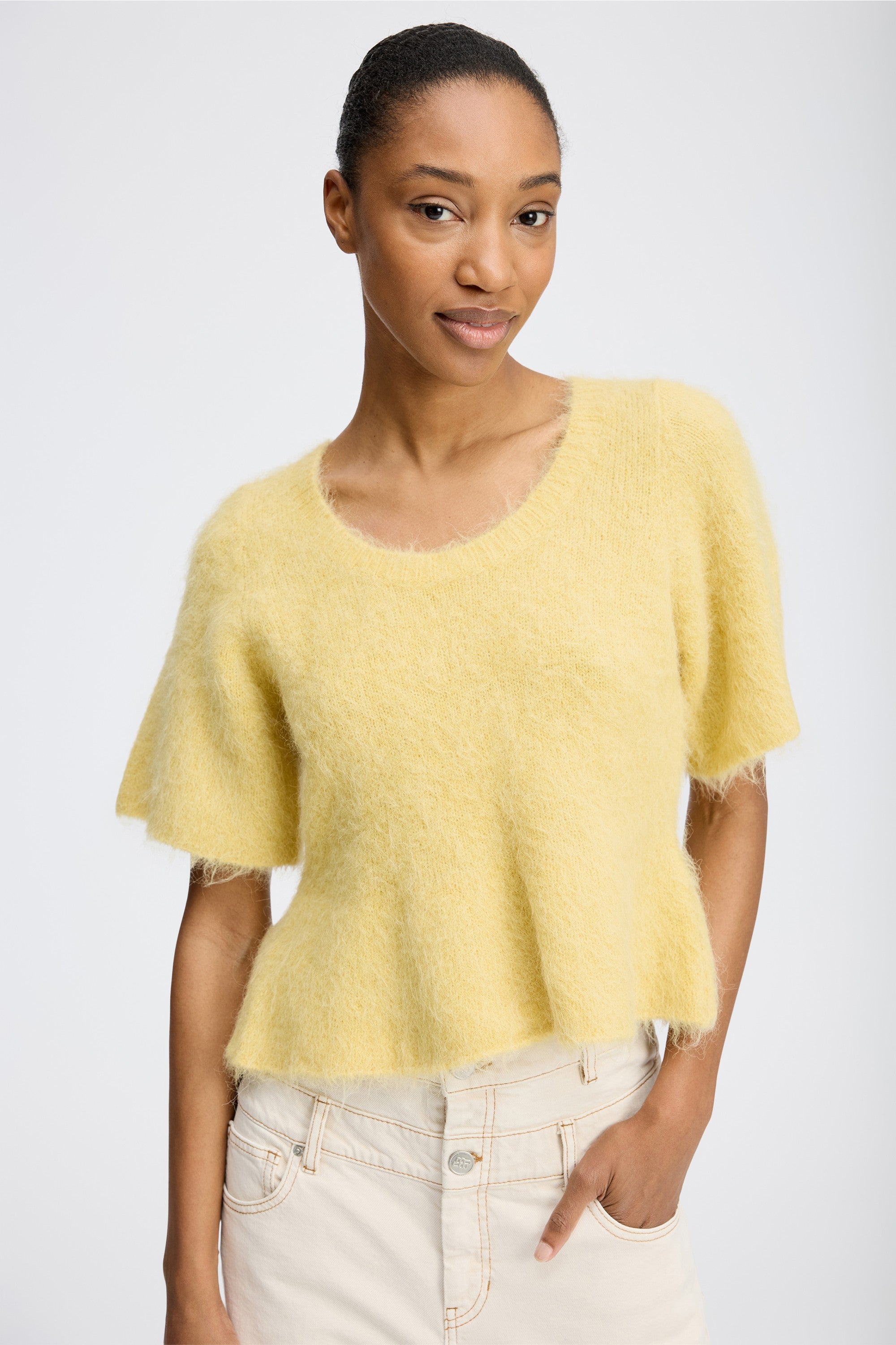 munthe lemon knit stocked at macbees ireland 