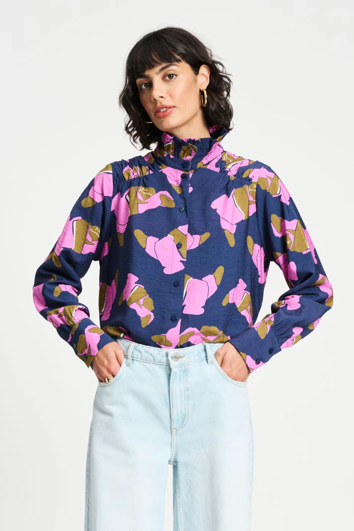 POM BLOUSE - LES CROISSANTS SP9257 225