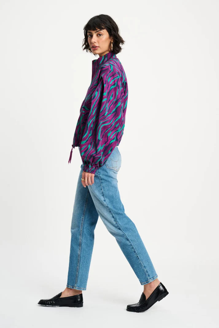 POM JACKET - ANIMAL PURPLE SP9462 126