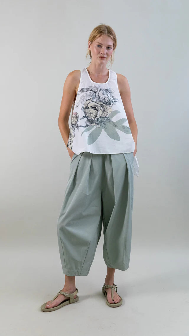 PSOPHIA Ice Blue Trousers 207TRS2624 126