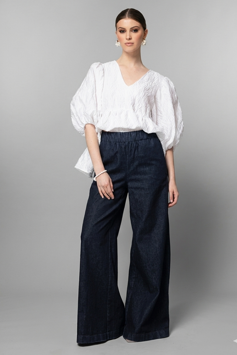 roisin linnane denim jeans stocked at macbees ireland 
