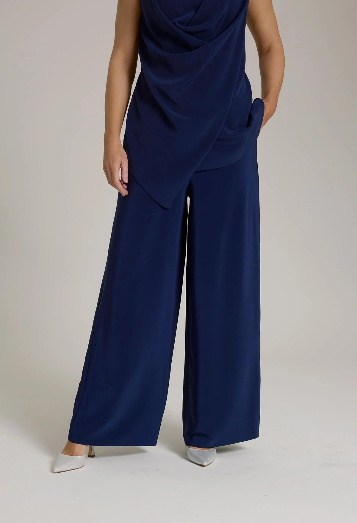 MONESSA JOAN SAIBH TROUSERS NAVY 125