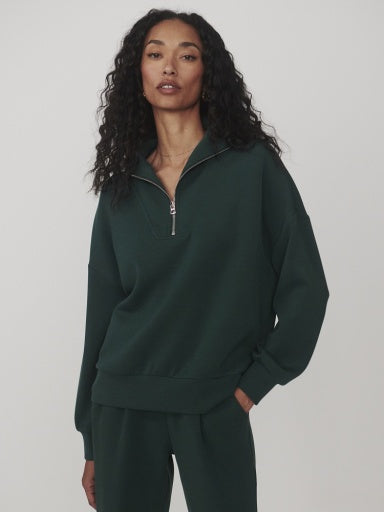VARLEY GREEN HAWLEY HALF ZIP SWEATSHIRT 226