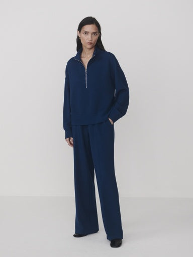 VARLEY BLUE WIDE LEG TROUSERS 30 226