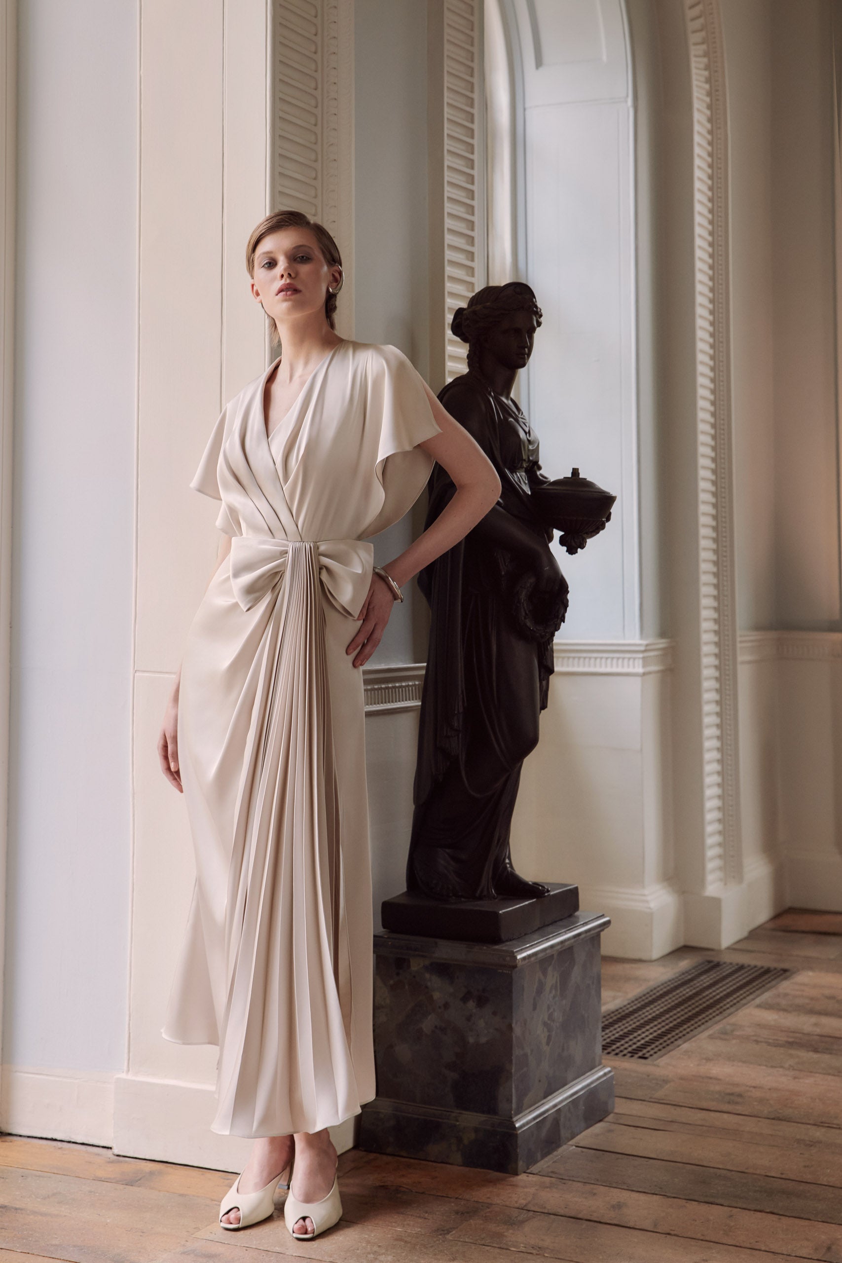 MAISONEL ALINE MIDI W/BOW ME3116 126