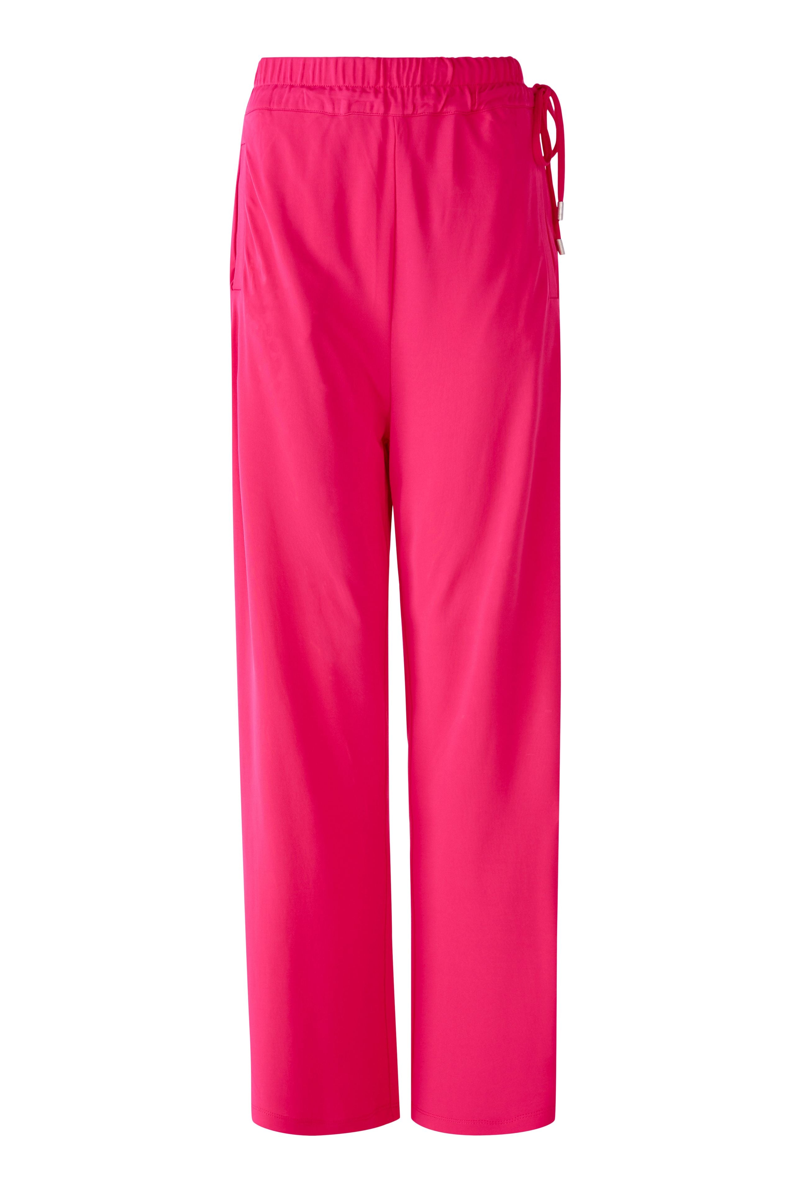 MACBEES OUI PINK STRAIGHT LEG TROUSERS 78340 123