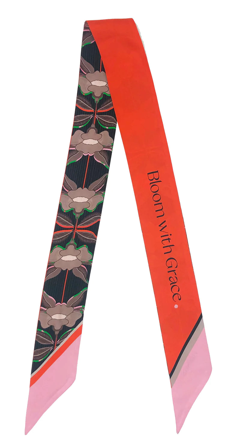 TIDINGS SILK TWILLY SCARF 222